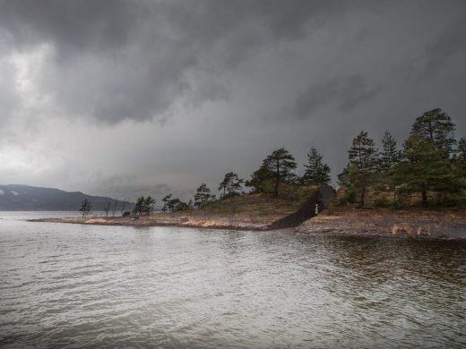 Utøya Memory Wound memorial design by Jonas Dahlberg