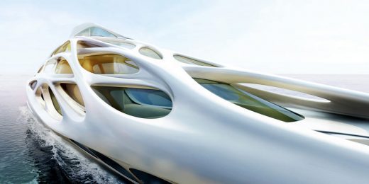 Zaha Hadid Superyacht: Blohm+Voss Boat design