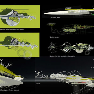 Electric artificial reef station