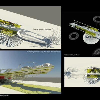 Electric artificial reef station