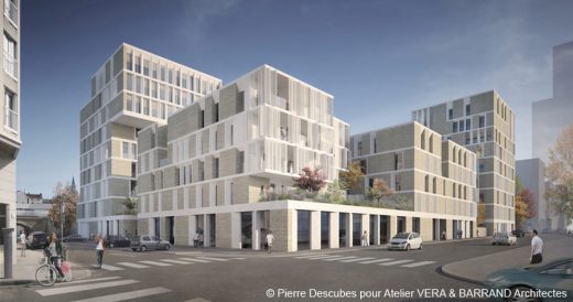 Ilot K block Lyon Confluence building design