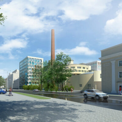 Residential complex on Barochnaya Street