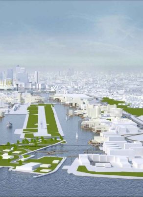 Royal Docks London Contest design by Heatherwick Studio