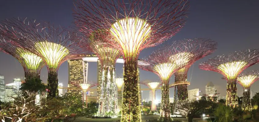 Gardens by the Bay Singapore: Supertrees
