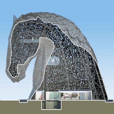 The Kelpies Design Competition horse head