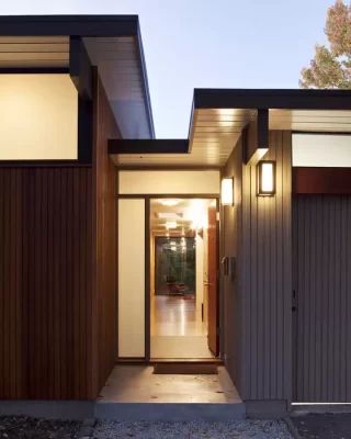 Eichler Palo Alto house, North California residence