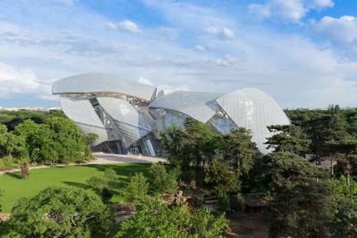 Fondation Louis Vuitton Paris building