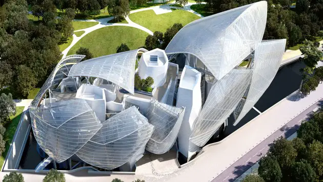 French Architect - Louis Vuitton Foundation Building Paris