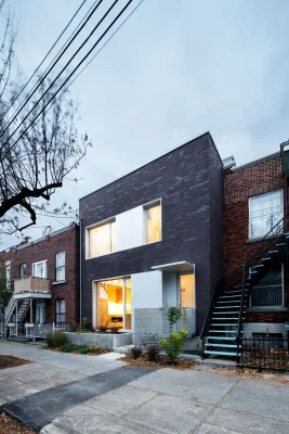 Live/Work House Mile-Ex, Montréal residence