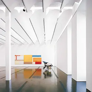 Renzo Piano building at the Menil Collection