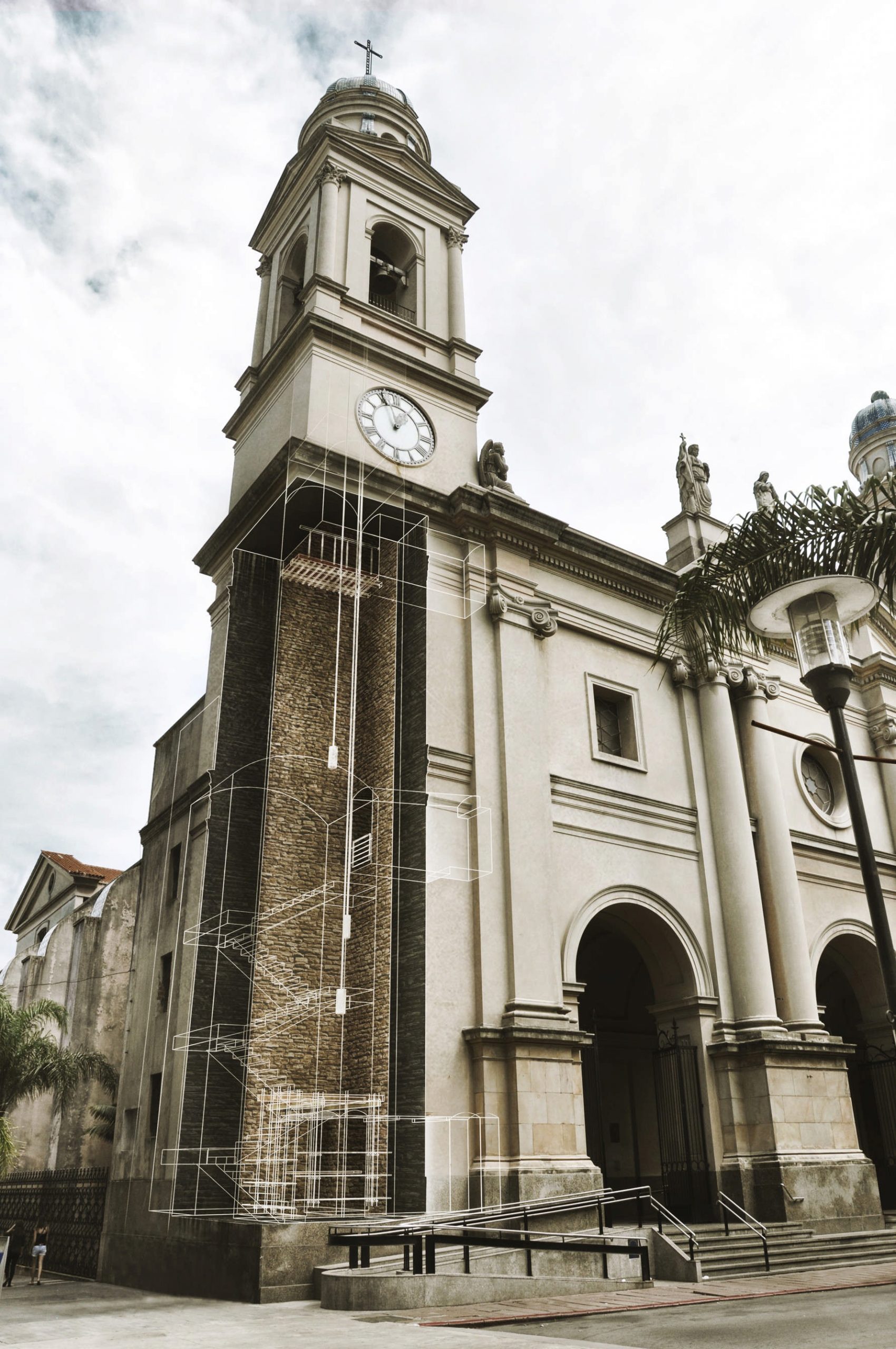 Montevideo Metropolitan Cathedral South Tower Rehabilitation