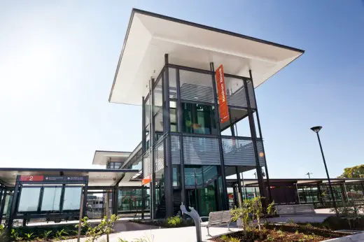 Northern Busway new architecturally-designed bus station - Parsons Brinckerhoff Architecture + Engineering