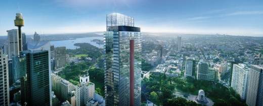 Greenland Centre Sydney Balcony