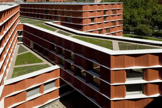 university building and library extension