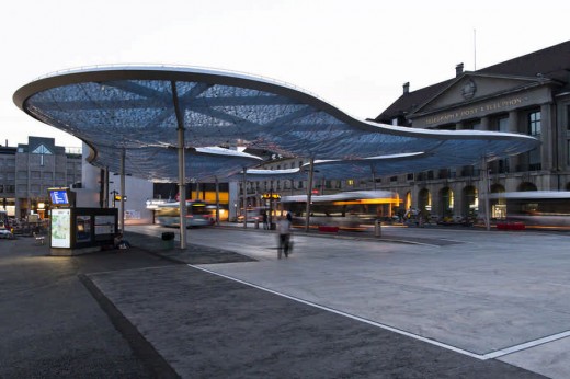 Bus Station Canopy Aarau 3