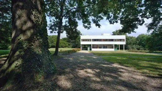 Villa Savoye, Poissy - exhibition at Pitzhanger Manor Walpole Park