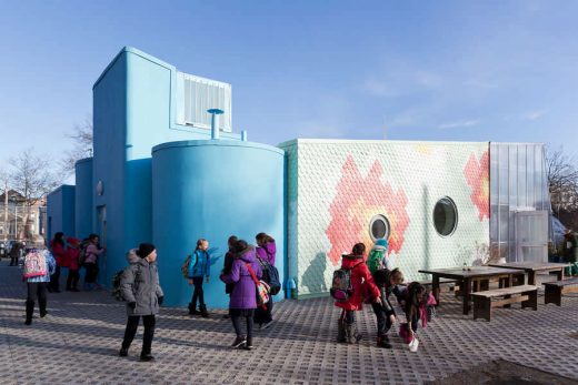 Edible Schoolyard Brooklyn building design