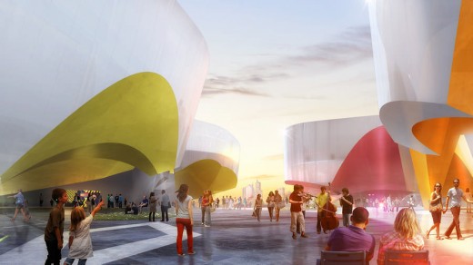 Gold Coast Cultural Precinct design by CRAB studio