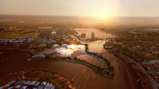 Gold Coast Cultural Precinct design by CRAB studio Architects