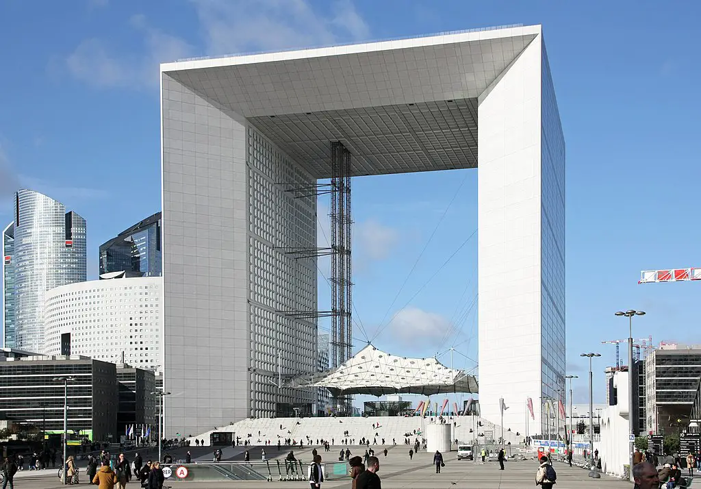 La Grande Arche de La Défense design by Johan Otto von Spreckelsen Architect