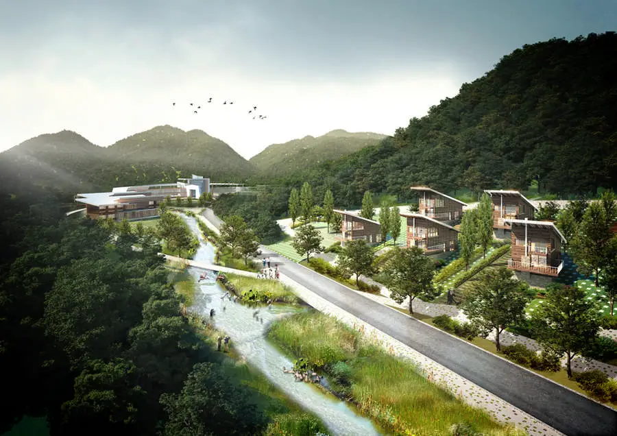 National Research Center for Endangered Species Korea building design