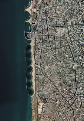 Aerial view Tel Aviv