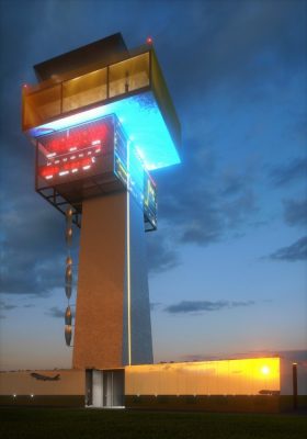 New Control Tower Airport Cluj - Romanian Architecture