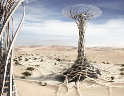 Sand Babel: Solar-Powered 3D Printed Tower