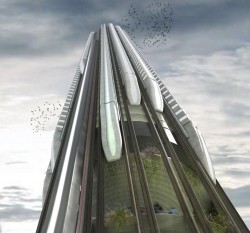 Hyper-Speed Vertical Train Hub