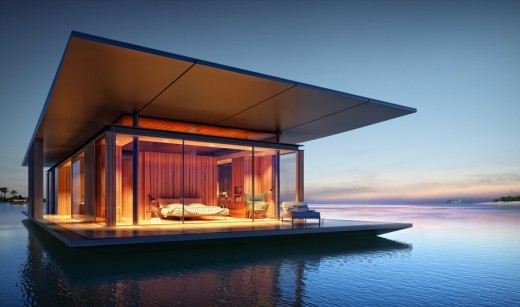 Floating House Exterior 1