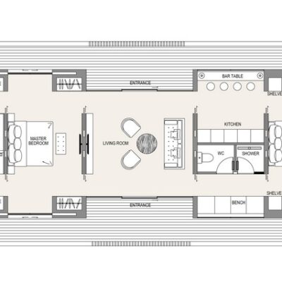 Floating House Floor Plan 1
