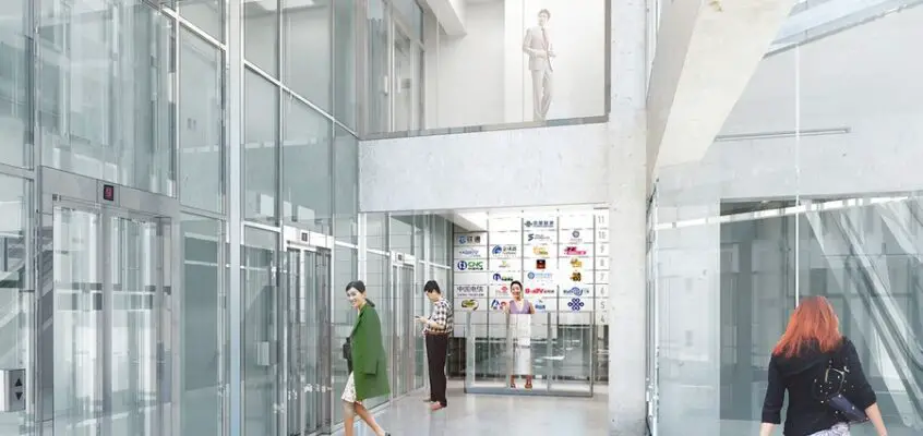 Glass Office by MVRDV in Hong Kong