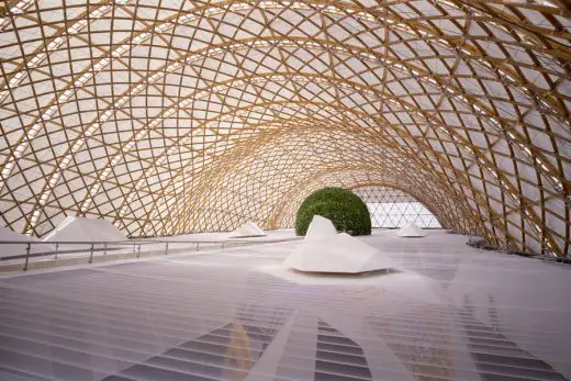 Japan Pavilion, Expo 2000 by Shigeru Ban Architect