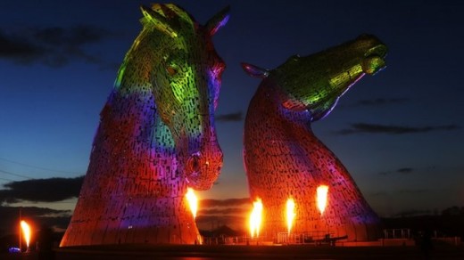 Kelpie Sculptures