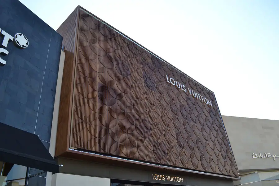 Materia, architectural design for Louis Vuitton in Mexico City.