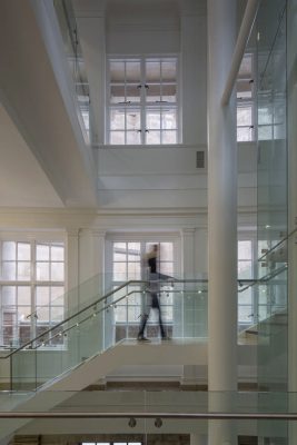 Manchester Central Library building landing