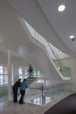 Manchester Central Library building stairs