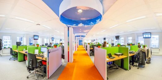 NTI Head Office Leiden, Holland interior design