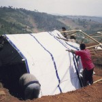 Paper Refugee Shelters for Rwanda