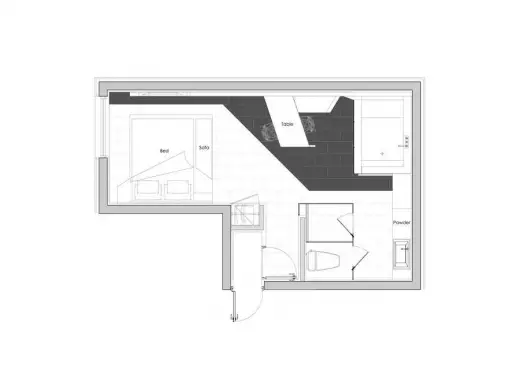 Pure Crystal Hotel Jongno-Gu plan layout