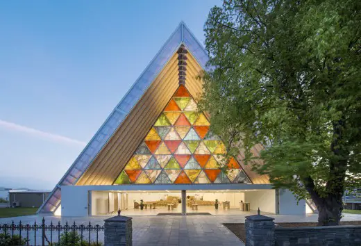 Cardboard Cathedral by Shigeru Ban Architect