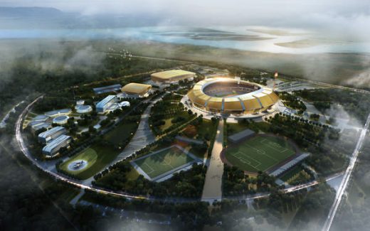 African Games Stadium Congo building