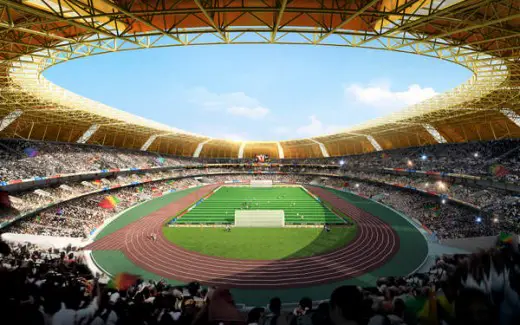 African Games Stadium Congo design