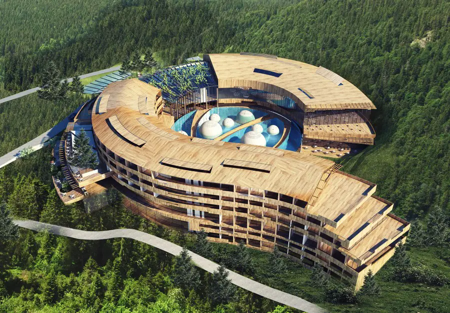 Eskisehir Spa Thermal Hotel In Turkey E Architect
