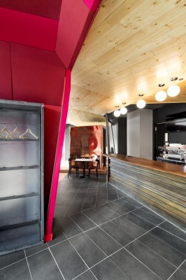 Quebec Restaurant on Nun’s Island design by Jean de Lessard, designers créatifs, Canada