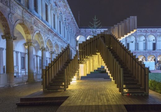 Endless Stair in Milan design by dRMM architects