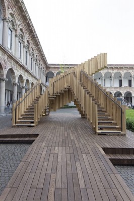 Endless Stair in Milan design by dRMM architects