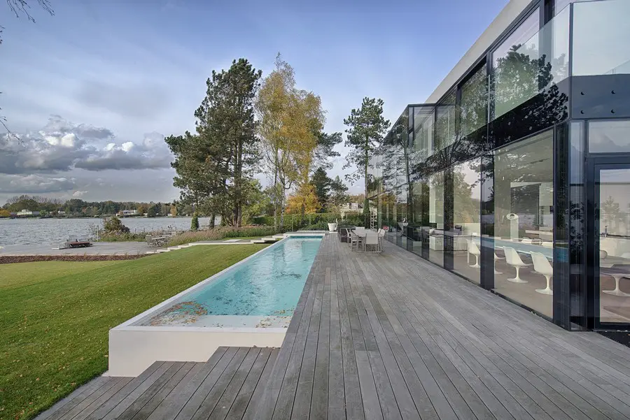 House by a Lake Belgium