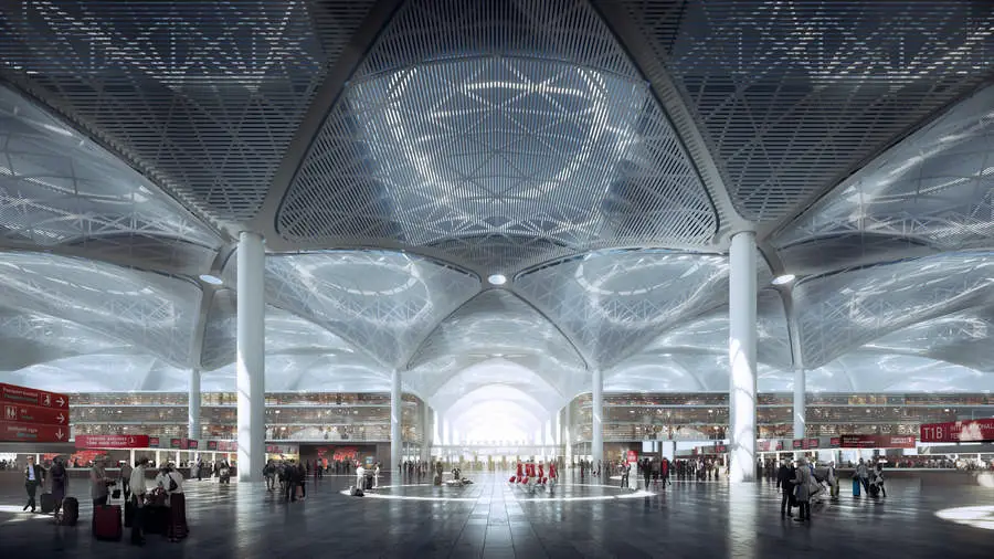 New Istanbul Airport Building