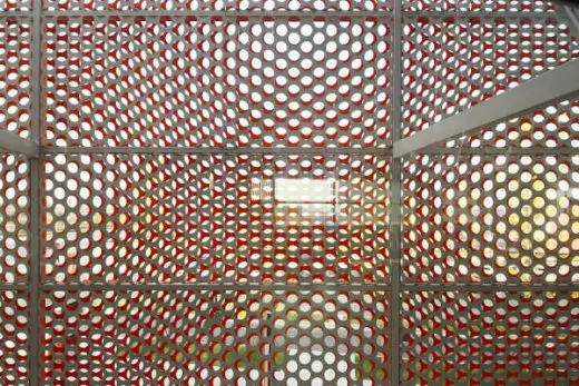 perforated mesh facade in China